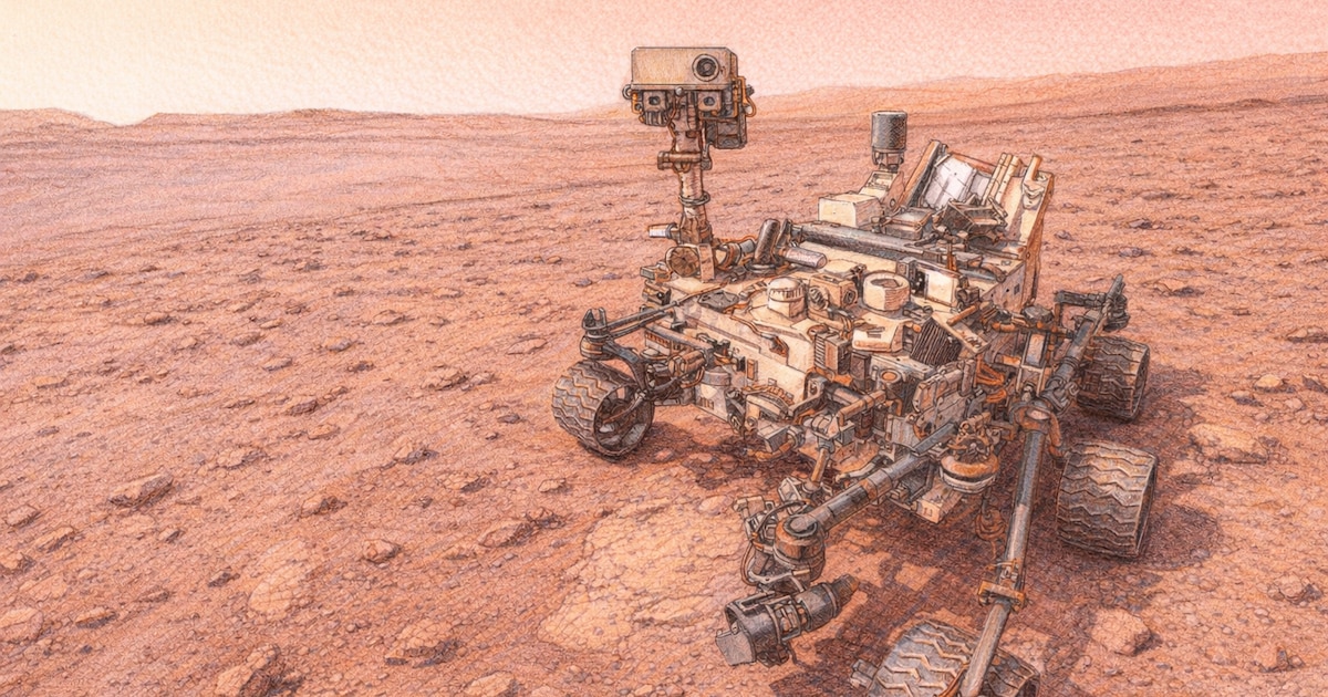 A NASA robot analyzed rocks on Mars and detected signs of ancient hot water reservoirs