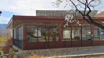 El camping y el restaurante