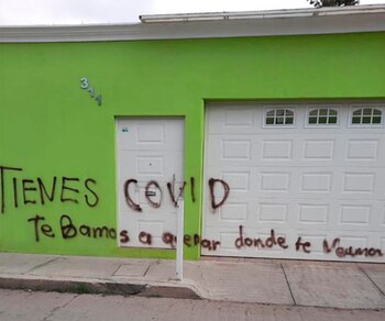 La enfermera fue amenazada por