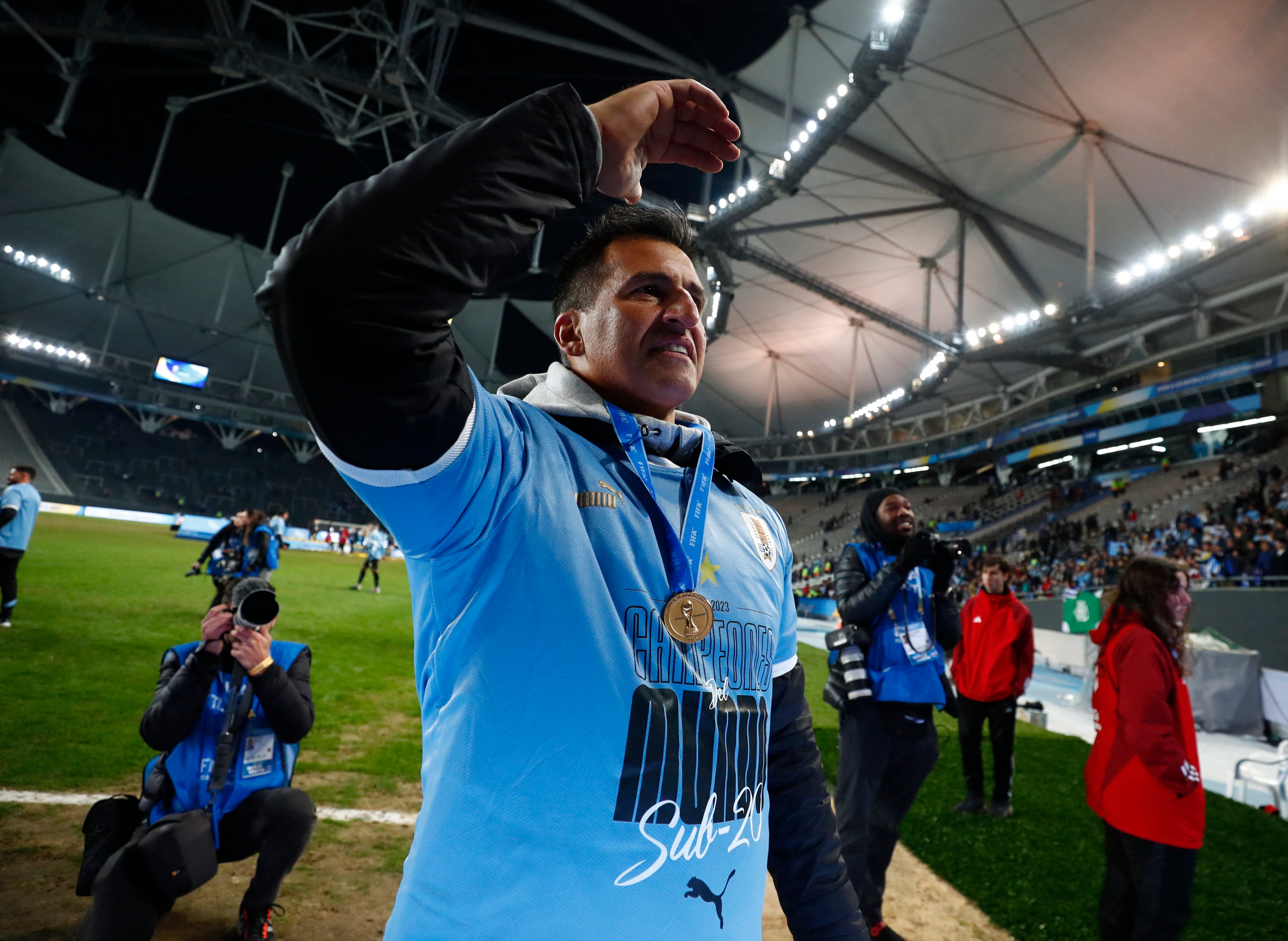 Broli fue campeón Sub 20 con Uruguay (REUTERS/Agustin Marcarian)