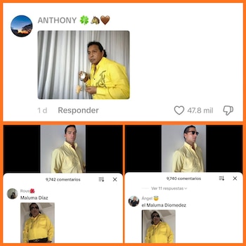 ültima publicación de Maluma generó