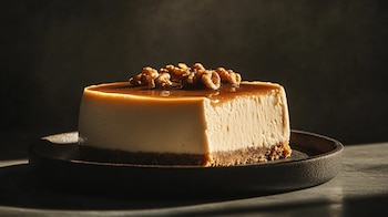 Postre mexicano, pastel de leche quemada, nueces tostadas, repostería casera, sabor artesanal, dulce horneado. - (Imagen Ilustrativa Infobae)