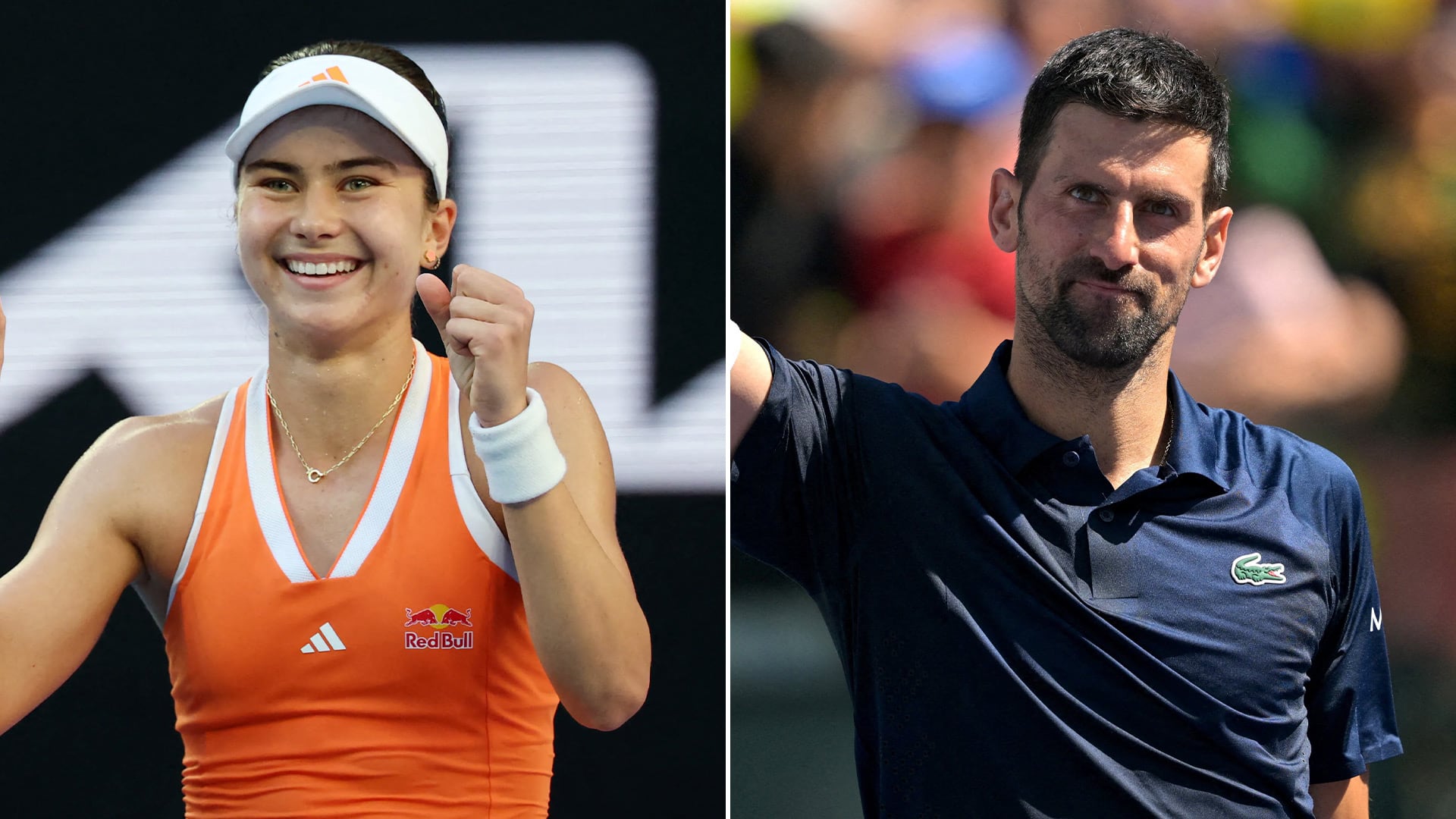 Novak Djokovic brinda mentoría personalizada a la joven tenista Iva Jovic, influyendo decisivamente en su evolución profesional