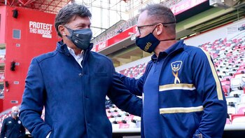 Hernán Cristante y Andrés Lillini