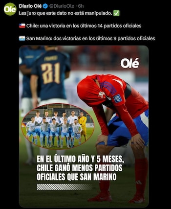 El duro dato del diario