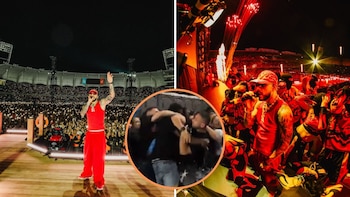 Con videos denuncian violentos atracos en el concierto de Ryan Castro en el Pascual Guerrero en Cali: lanzaron gases lacrimógenos para robar a los asistentes