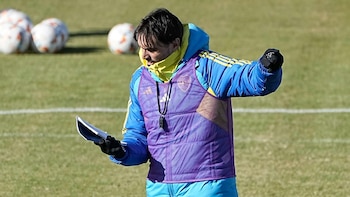 Diego Martínez paró un 11