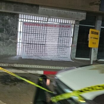 Uno de los mensajes hallados