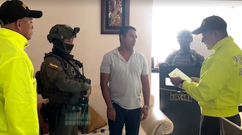 Capturados narcotráfico Santa Marta
