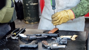 Las armas que que llegan