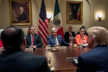 El presidente de México, Andres