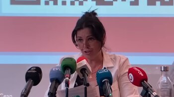 La brigada María Serrano, durante