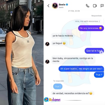 Mujer trans reveló los chats