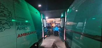 Los dos pacientes politraumatizados quedaron internados en el Hospital Rossi y el Hospital San Martín de La Plata para continuar sus tratamientos