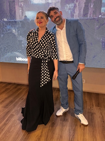 Pilar Smith y Diego Moranzoni