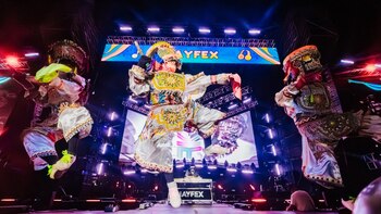 Los Kjarkas en el Festival Vibra Perú.