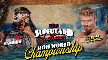 Bandido vs Blake Christian en Supercard of Honor 2026: dónde y cuándo ver la pelea EN VIVO