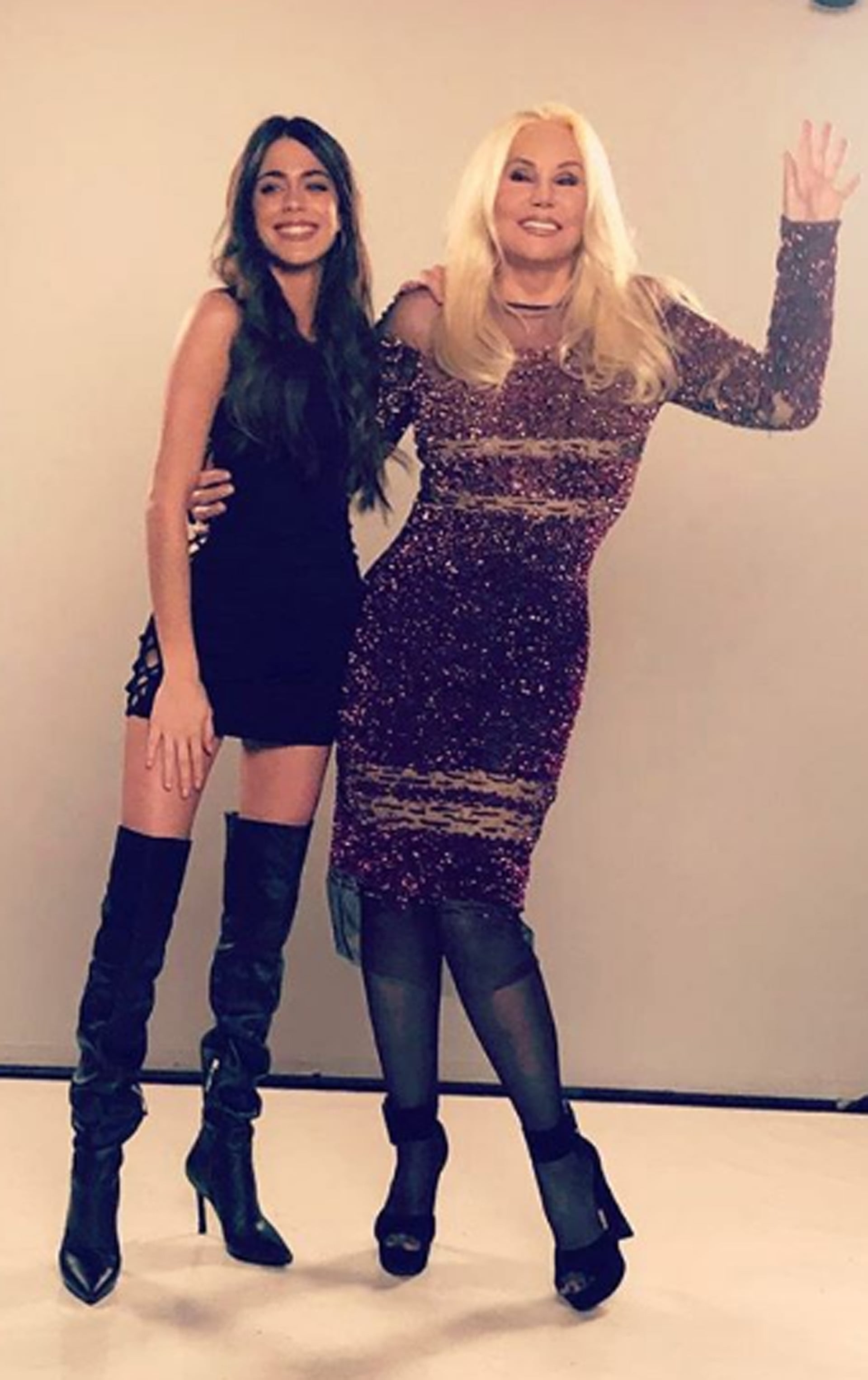 La presencia de Susana Giménez en Miami responde a su participación en el nuevo proyecto musical junto al plantel de estrellas (Instagram)