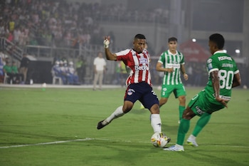 Jhomier Guerrero jugó más de 70 partidos con la camiseta del Junior de Barranquilla - crédito Colprensa