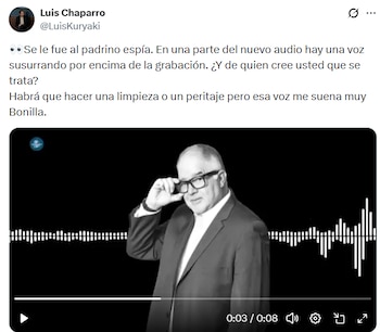 Jaime Bonilla podría estar involucrado en las llamadas de Marina del Pilar Ávila con presuntos agentes estadounidenses.