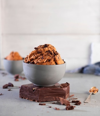 Helado de dulce de leche