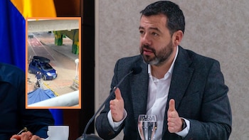 Alcalde de Bogotá pide ayuda para identificar al responsable del vehículo que intentó cruzar un puente peatonal: “Salvaje al volante”
