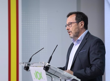 El portavoz de VOX, José