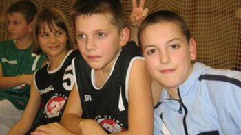 Luka Doncic de niño, etapa