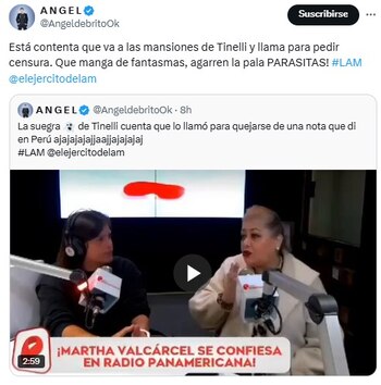 Ángel de Brito cuestionó las