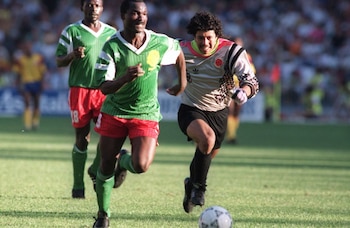 Colombia vs. Camerún 1990