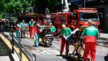 Incendio edificio contiguo al ministerio de trabajo oficinas del Poder Judicial de la Ciudad portada