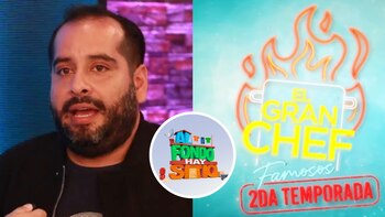 Junior Silva no teme que 'El Gran Chef Famosos' compita con 'Al Fondo Hay Sitio'. (Captura)