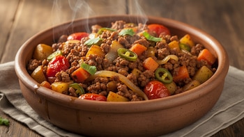 Cómo preparar picadillo con calabacitas,