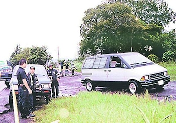 El periodista fue asesinado el 7 de julio de 2001, a escasos metros de su vivienda en Santo Domingo de Heredia. Crédito: Telediario Costa Rica