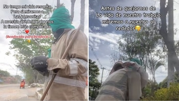 “Panita”, el barrandero de Ibagué que se hizo viral por repartir mercados después de ganarse un chance: “Bendecido para bendecir”