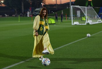 La ministra de Deportes de