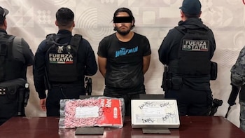 Operativo en Tijuana: detienen a presunto distribuidor de droga con arma corta y 600 dosis de metanfetamina