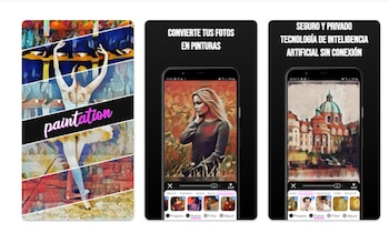 Paintation procesa las fotos en