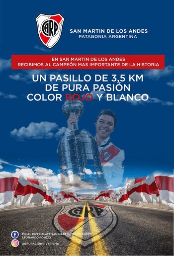 El afiche con la convocatoria