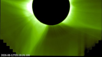 La misión Proba-3 muestra fotografías obtenidas durante el eclipse solar