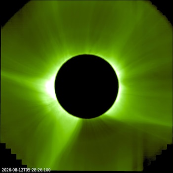 20/08/2026 La misión Proba-3 en la que participa la vasca Sener muestra fotografías obtenidas durante el eclipse solar.
La misión Proba-3, que lidera la empresa vasca Sener para la Agencia Espacial Europea (ESA), ha mostrado las fotografías desde el espacio obtenidas en el eclipse solar del 12 de agosto, durante una fase de observación en el marco de sus actividades científicas.
SOCIEDAD
SENER