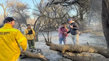 Realizaron relevamientos y recorridos preventivos en zonas afectadas por los incendios en Cafayate