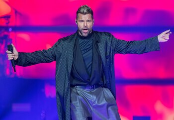 ARCHIVO - Ricky Martin durante