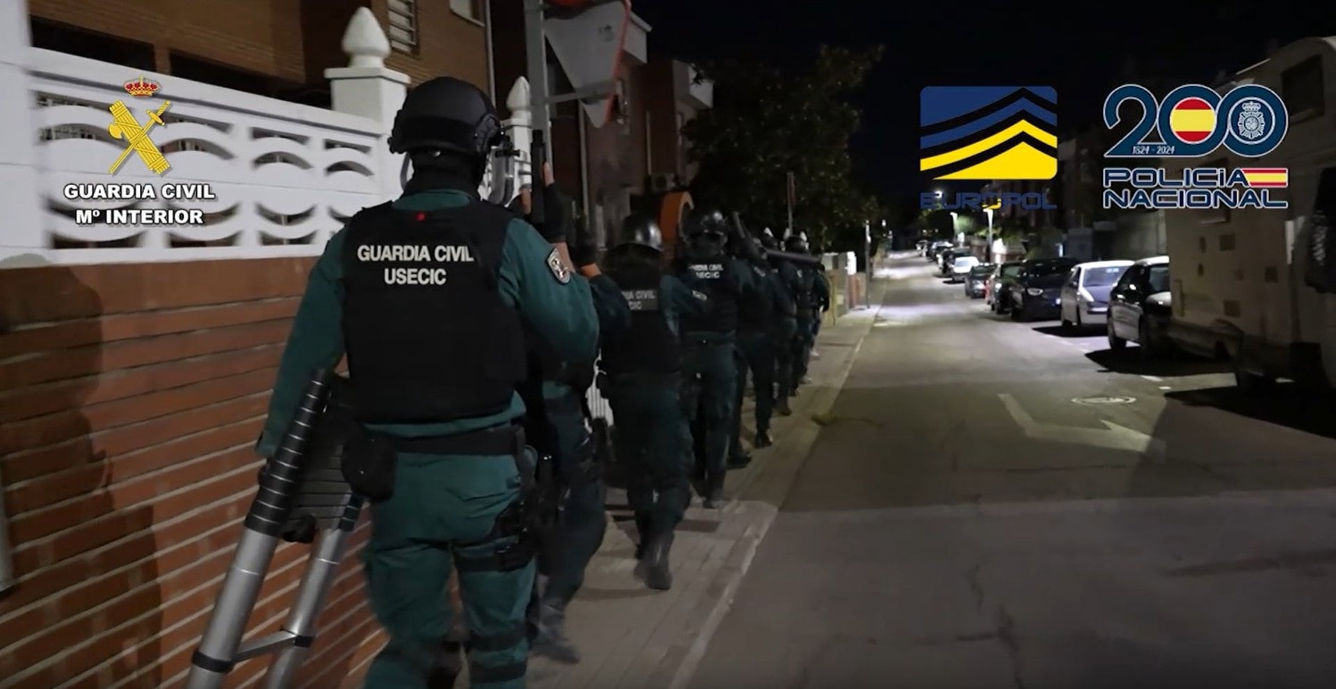 02/10/2026 Agentes de la Policía Nacional y de la Guardia Civil han desarticulado, en una operación conjunta coordinada por Europol, una organización de narcotráfico internacional que operaba como red de blanqueo al servicio del crimen organizado.SOCIEDAD ESPAÑA EUROPA CASTILLA Y LEÓNMINISTERIO DEL INTERIOR