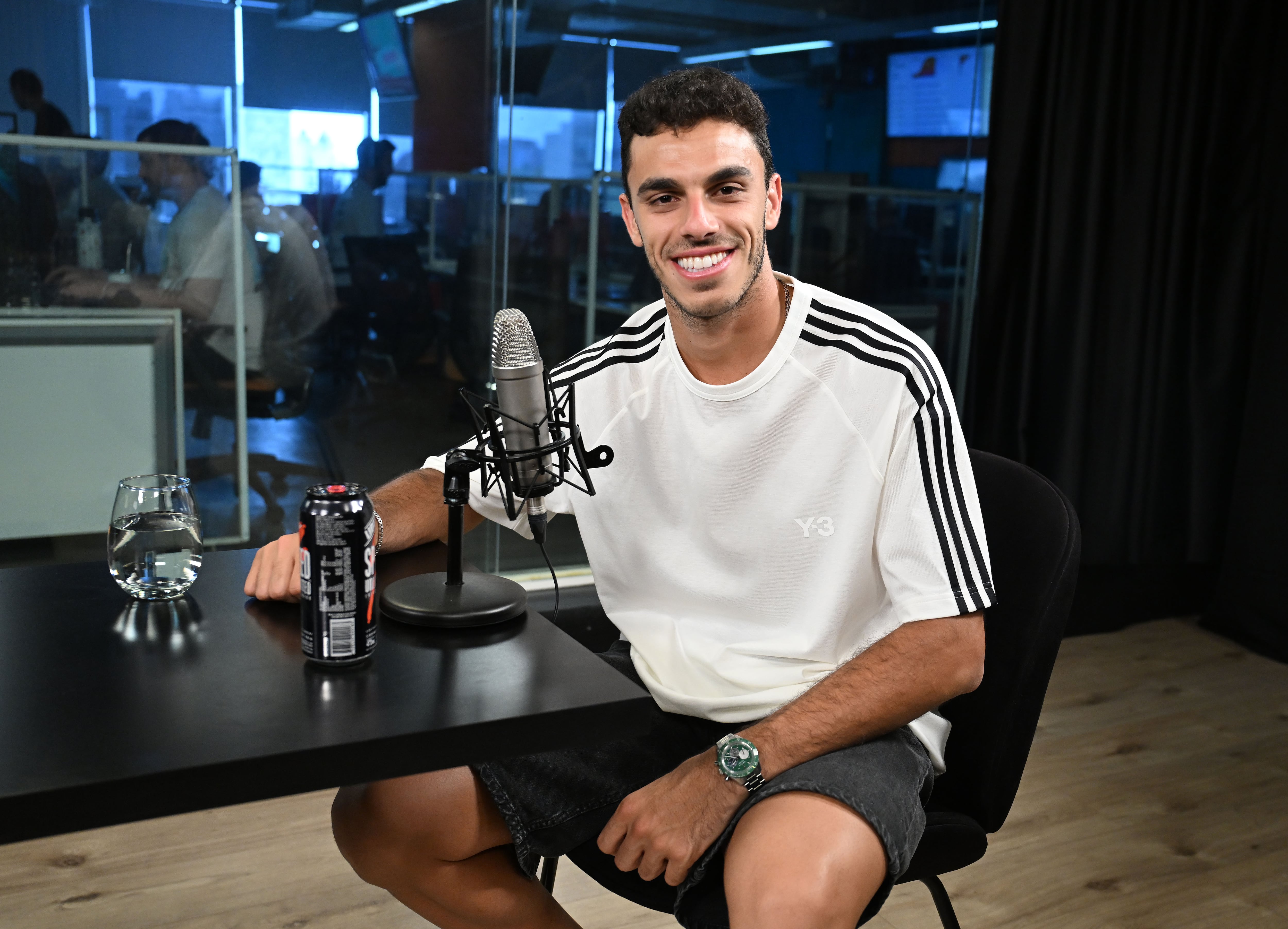 “Llegar es muy difícil, mantenerse aún más”, explicó Francisco sobre el lado menos visible del tenis profesional. (Maximiliano Luna)