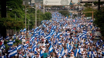 Miles de personas se movilizaron en Nicaragua para protestar contra el régimen de Daniel Ortega. (Foto: Archivo)