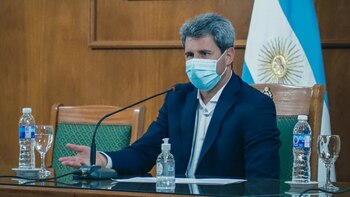 Sergio Uñac, realizó un balance