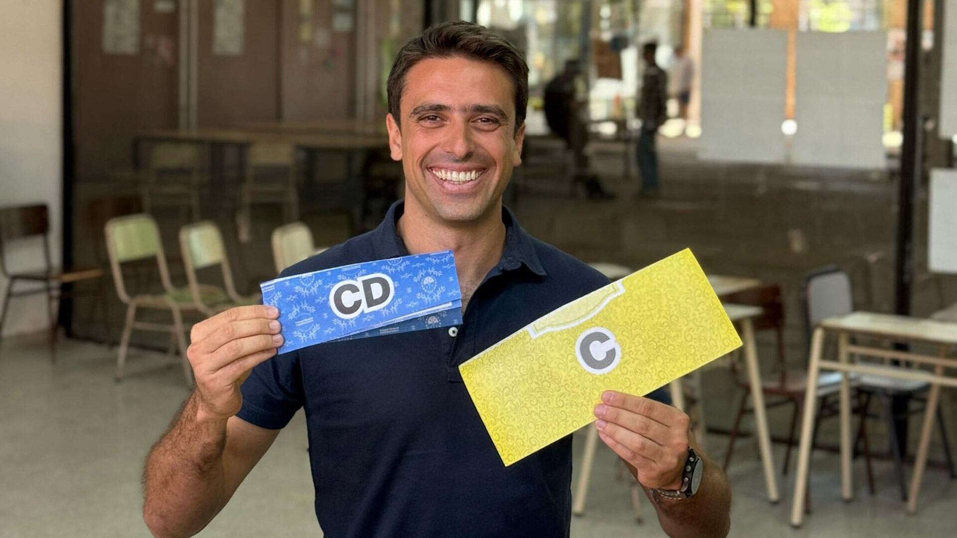 Juan Pedro Aleart, candidato de La Libertad Avanza