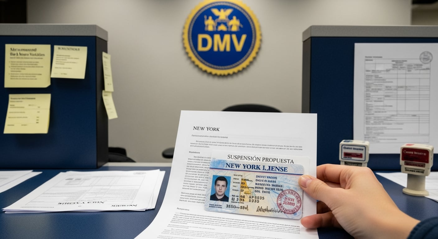 La suspensión de licencias de conducir en Nueva York afecta a quienes acumulan una deuda fiscal estatal de USD 10.000 o más (Imagen Ilustrativa Infobae)