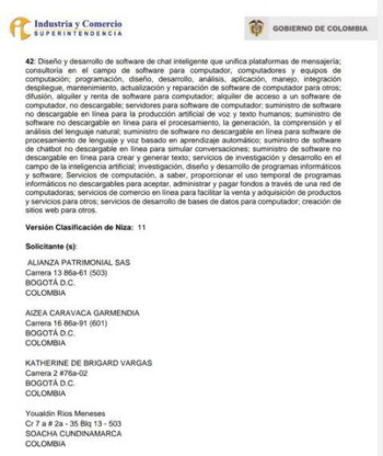 Solicitud de colombianos a la